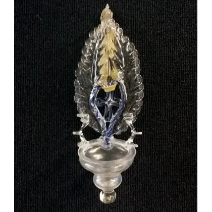 Picture Antique Murano glass stoup for holy water - 19th century