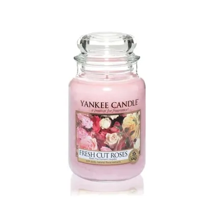 Zdjęcie Yankee Candle Fresh Cut Roses Housewarmer Świeca zapachowa 0.623 kg