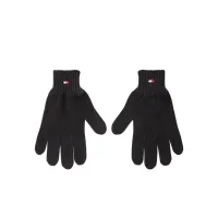 Zdjęcie Tommy Hilfiger Rękawiczki dziecięce Small Flag AU0AU01657 Czarny