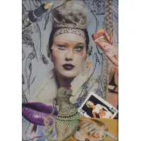 Picture Parisienne - analog collage by Bashi Dunin