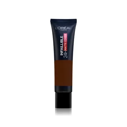 Zdjęcie L'Oréal Paris Infaillible 24H Matte Cover Podkład kremowy 30 ml Nr. 385 - Cacao