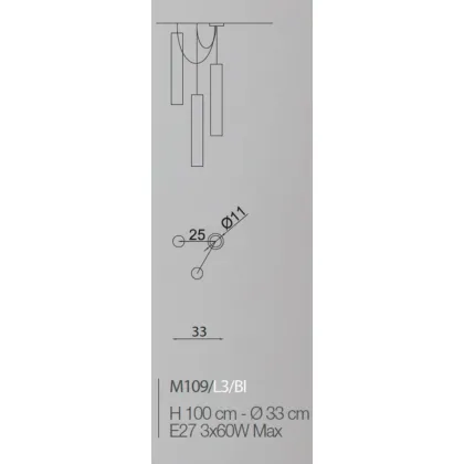 Zdjęcie Stylowy żyrandol z kryształu o wyjątkowym designie - Il Paralume Marina