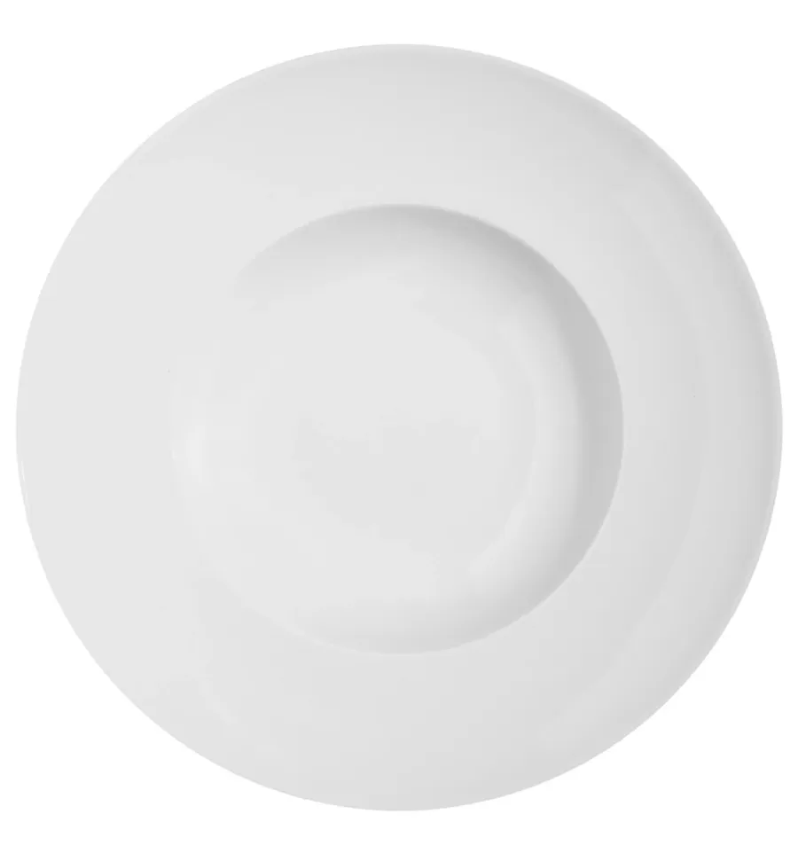 obrazek 1 Klasyczny biały talerz do zupy z kolekcji Domo White - Vista Alegre