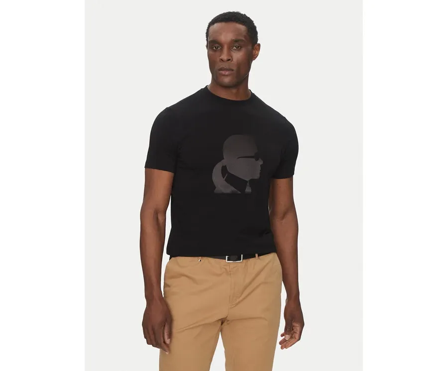 obrazek 1 KARL LAGERFELD T-Shirt 755054 552221 Czarny Regular Fit