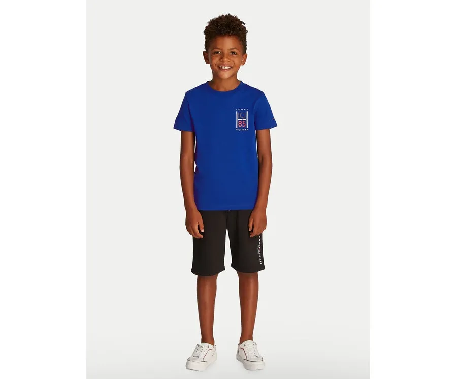 obrazek 1 Tommy Hilfiger T-Shirt KB0KB09536 D Niebieski Regular Fit