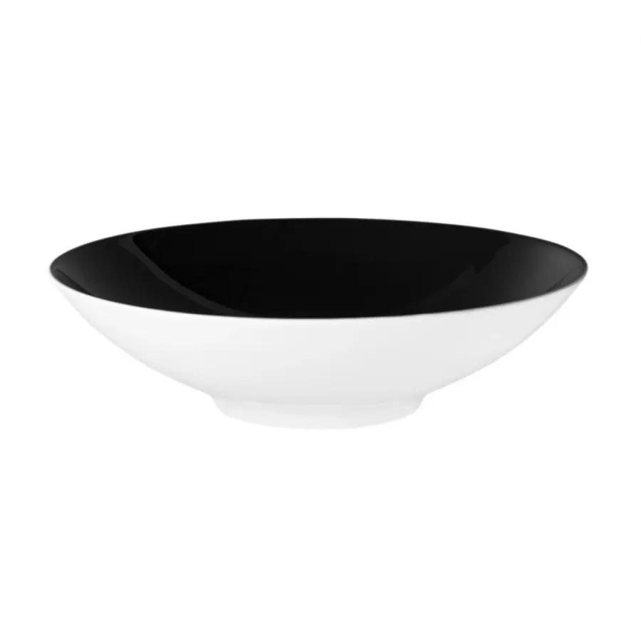 obrazek 1 Okrągły głęboki talerz do zupy 20 cm w kolorze czarnym - Seltmann Weiden