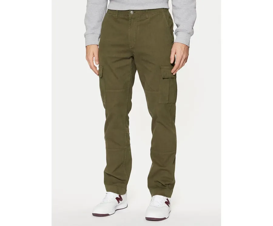 obrazek 1 Guess Spodnie materiałowe M4BB39 WGC21 Zielony Regular Fit