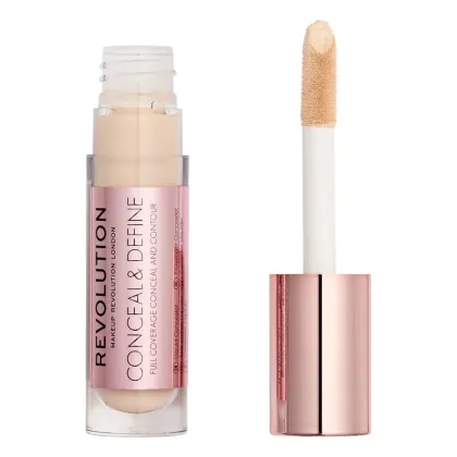 Zdjęcie MAKEUP REVOLUTION Conceal & Define Korektor do twarzy C6.5 4ml C6.5 4 ml MakeUp Revolution
