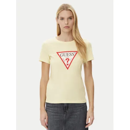 Zdjęcie Guess T-Shirt W1YI1B I3Z14 Żółty Regular Fit