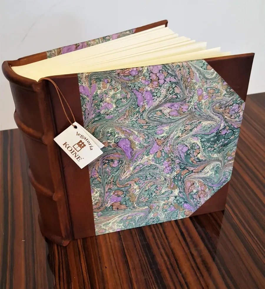 obrazek 4 Piękny foto album ze skóry