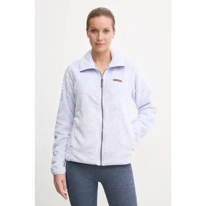Zdjęcie Columbia bluza sportowa Fire Side kolor niebieski gładka 1819791