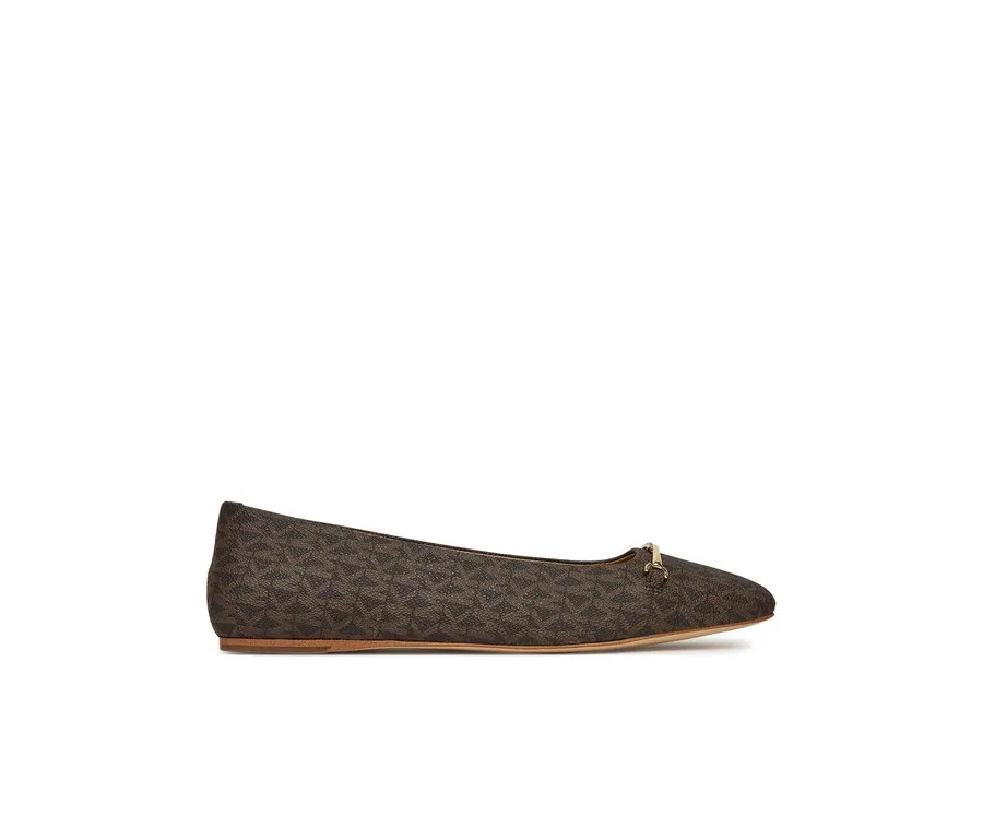obrazek 1 MICHAEL Michael Kors Baleriny Lena 40S5LEFP1B Brązowy