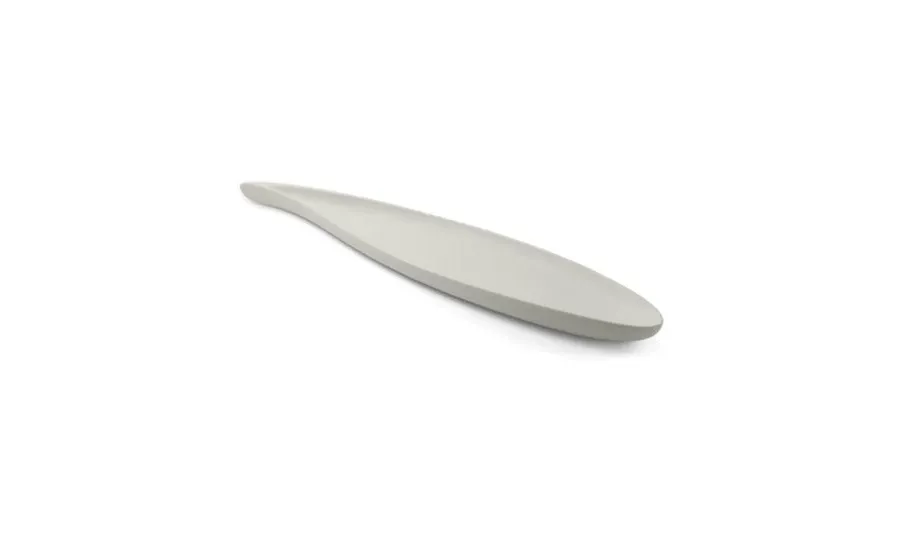 obrazek 2 Ceramiczna taca dekoracyjna w kształcie liścia palmowego 62x13x5 cm