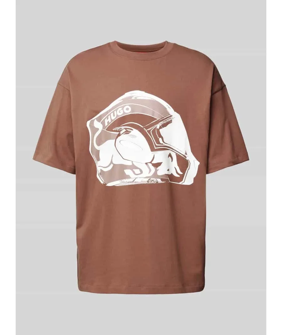 obrazek 1 T-shirt z okrągłym dekoltem model ‘Dit’