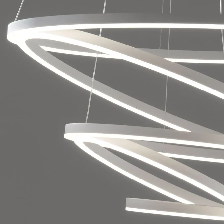 obrazek 2 Designerskie oświetlenie z Włoch - lampa wisząca Hurricane 5 z opcją ściemniania