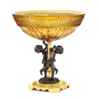 Picture Exclusive amber crystal plate