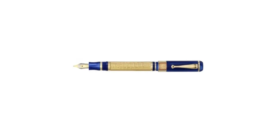 picture 2 Extravagant Golden Fountain Pen - La Torre di Pisa