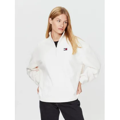 Zdjęcie Tommy Jeans Polar DW0DW16271 Écru Oversize