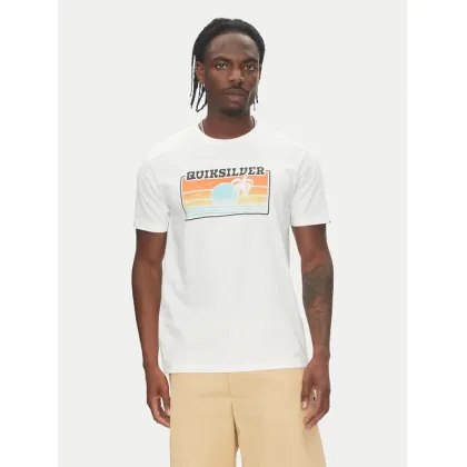 Zdjęcie Quiksilver T-Shirt EQYZT08065 Biały Regular Fit