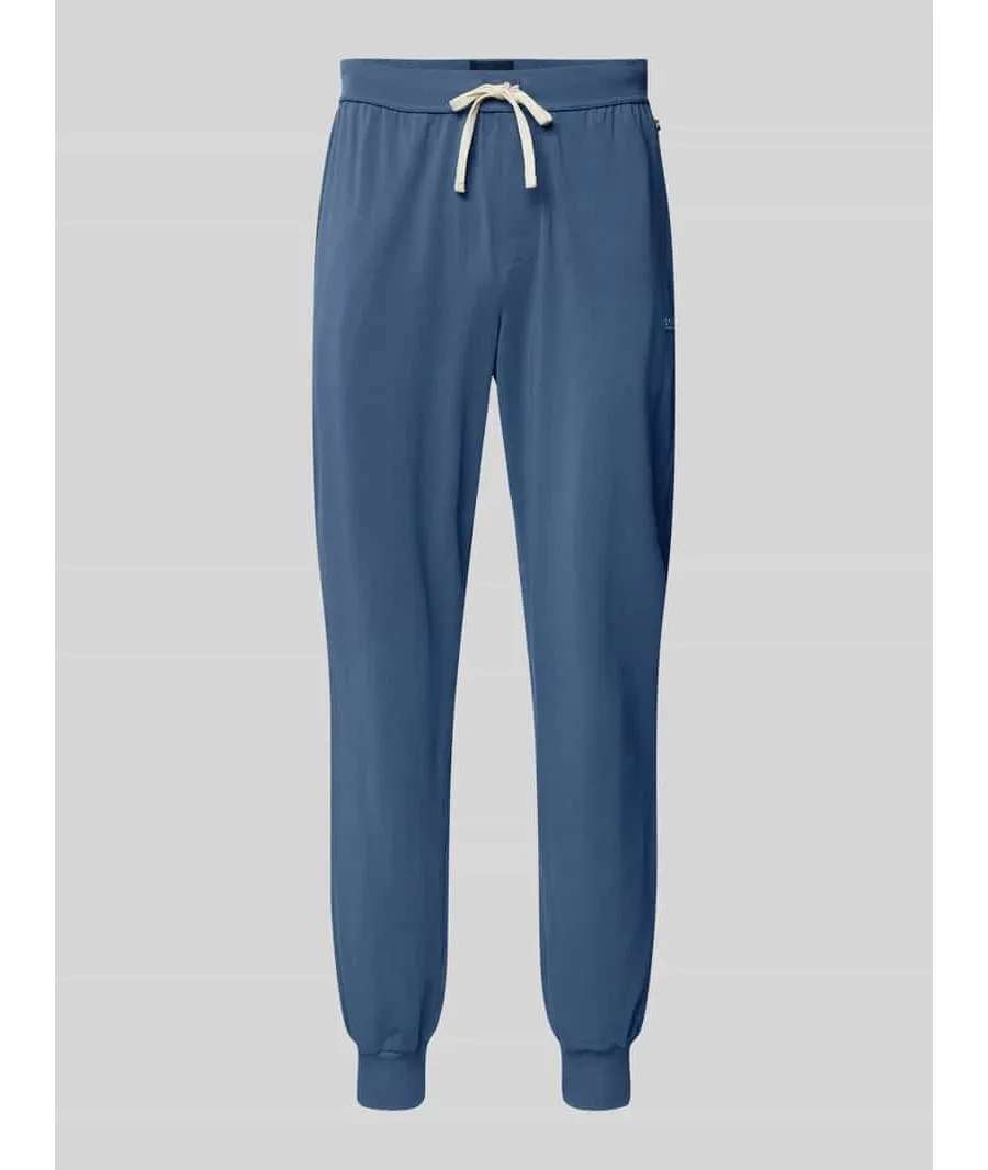 obrazek 1 Spodnie dresowe o kroju relaxed fit z wyhaftowanym logo model ‘Mix&Match’