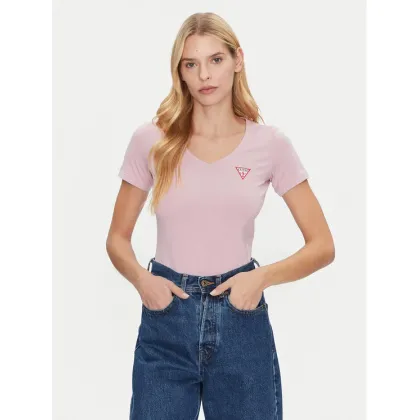 Zdjęcie Guess T-Shirt W2YI45 J1314 Różowy Slim Fit