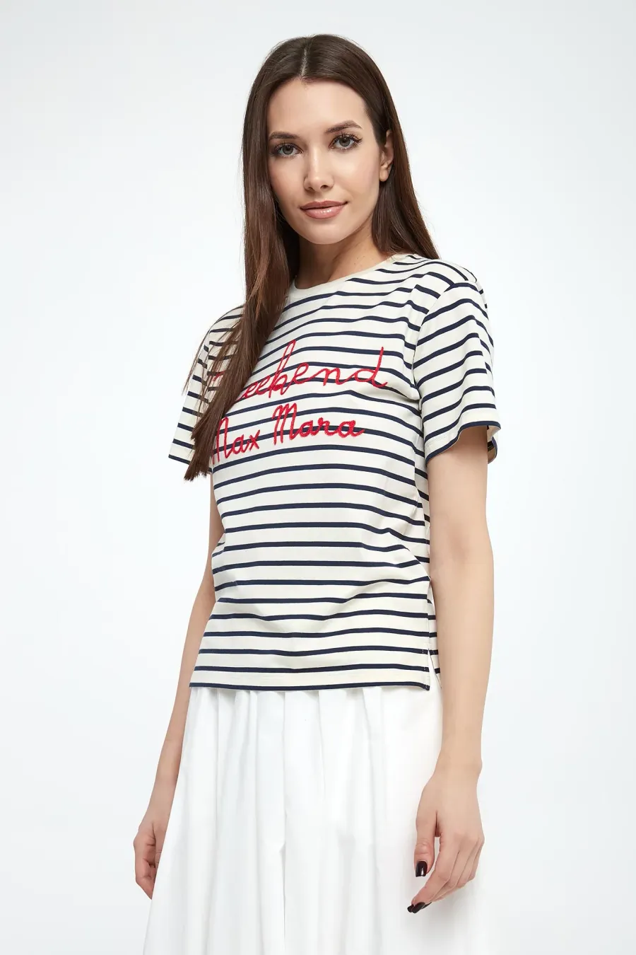 obrazek 1 T-shirt damski w paski Olga WEEKEND MAX MARA Weekend Max Mara