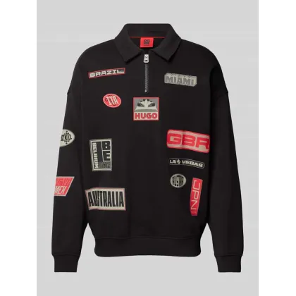 Zdjęcie Koszulka polo z prążkowanymi wykończeniami model ‘Danwyll’