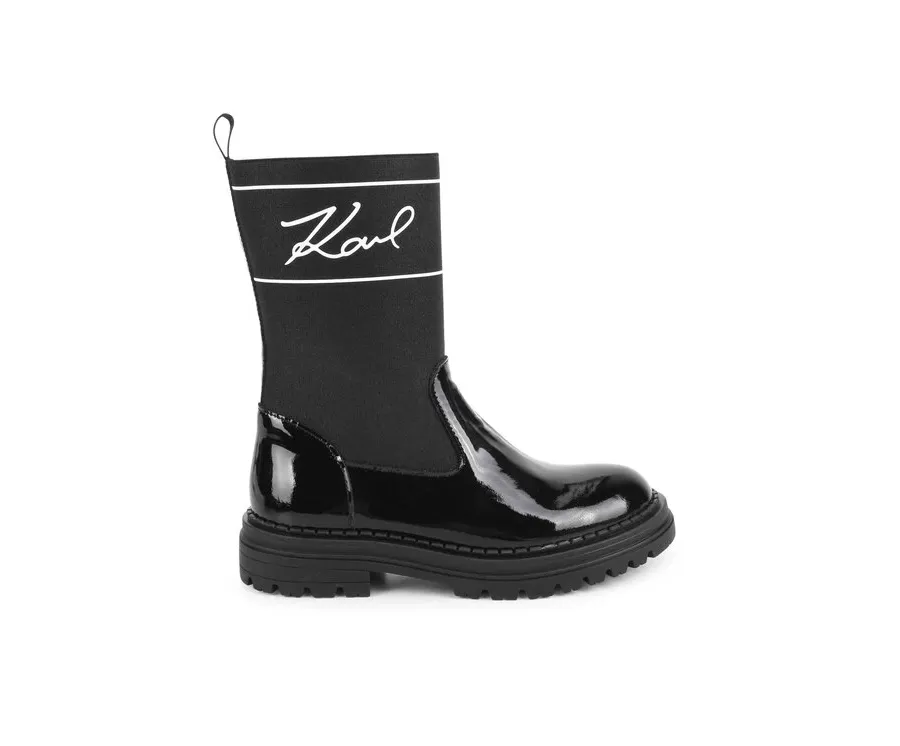 obrazek 1 Karl Lagerfeld Kids Botki Z19114 S Czarny