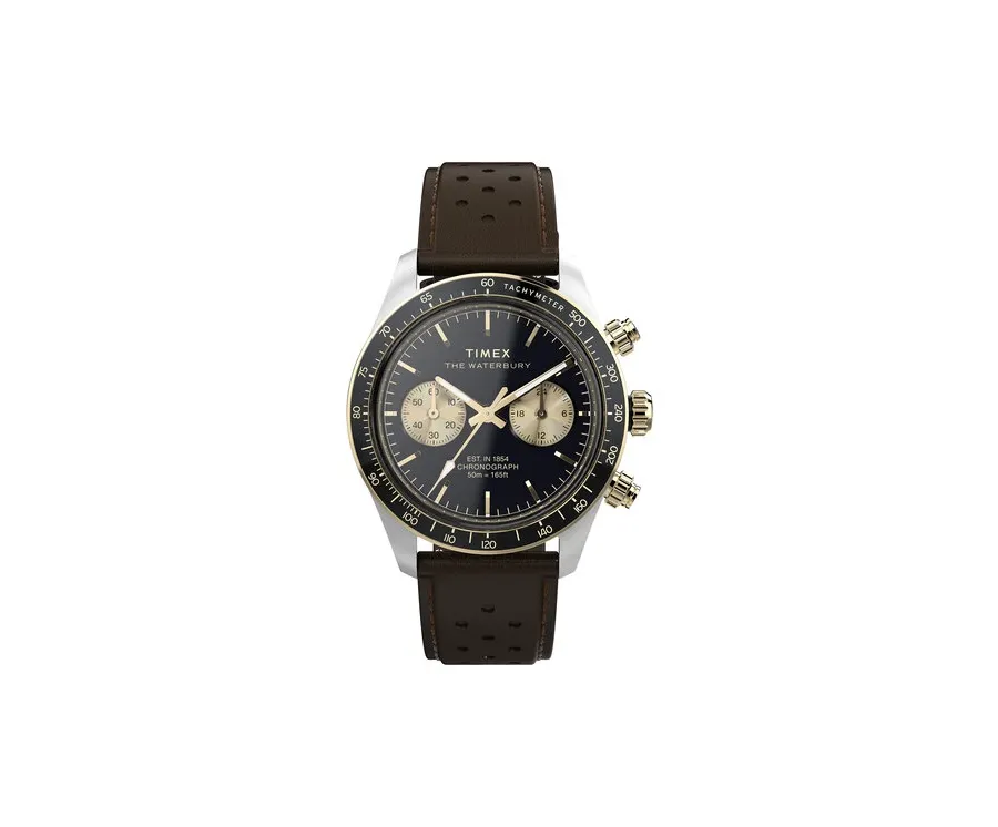 obrazek 1 Timex Zegarek Waterbury Heritage TW2Y24100 Czarny