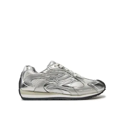 Zdjęcie KARL LAGERFELD Sneakersy Velocette KL63925 Srebrny