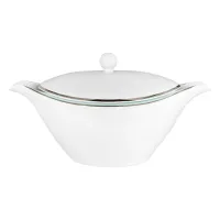 Zdjęcie Elegancka porcelanowa waza do zupy z kolekcji Ethereal Blue - Porcel