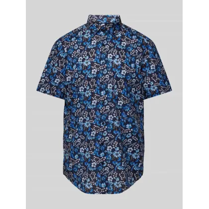 Zdjęcie Koszula casualowa o kroju regular fit z nadrukiem na całej powierzchni