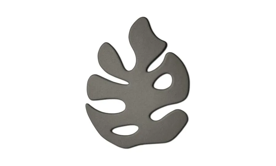 obrazek 8 Ceramiczna dekoracja ścienna w kształcie liścia