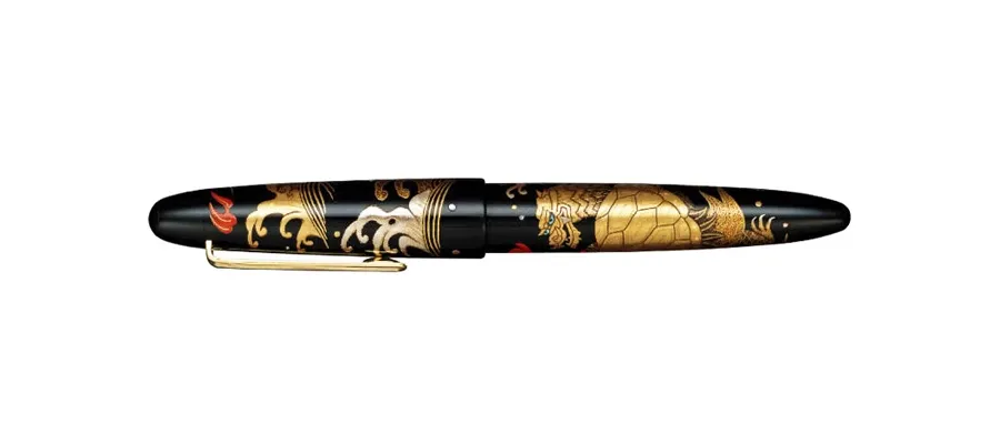 obrazek 1 Sailor Pióro Wieczne Maki-e Shi-Rei Series Ki-Ryu - Turtle