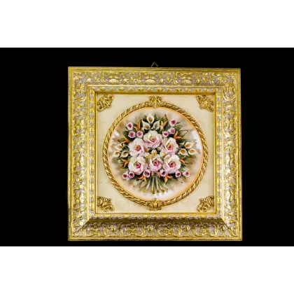 Zdjęcie Prestiżowy obraz do salonu z porcelany