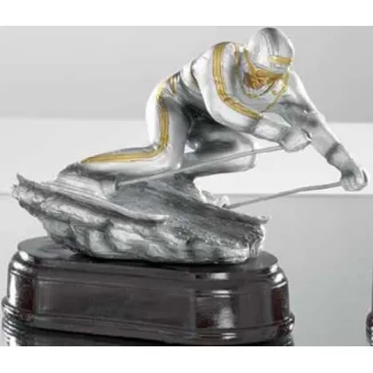 Picture A statuette for the winner of the downhill skiing competition - Erre Emme