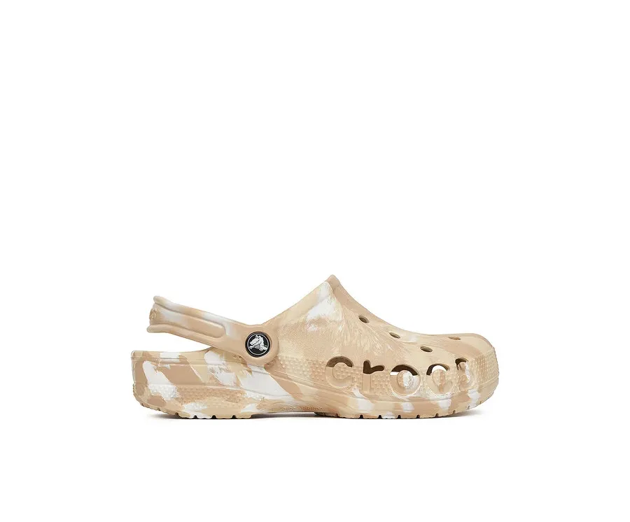 obrazek 1 Crocs Klapki BAYA MARBLED CLOG 206935-2ZM Beżowy