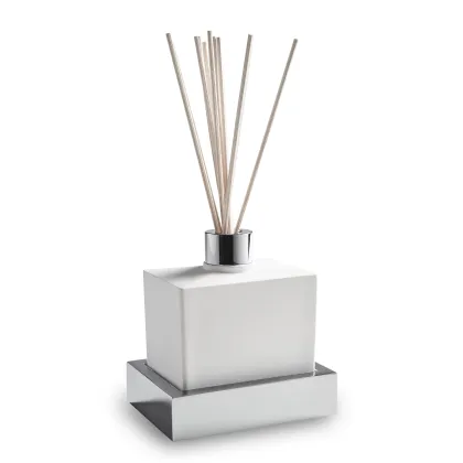 Zdjęcie Luksusowy naścienny pojemnik na patyczki zapachowe do łazienki – 3SC