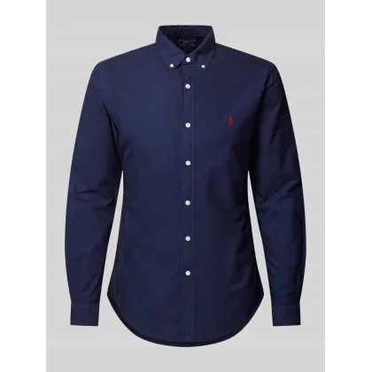 Zdjęcie Koszula casualowa o kroju slim fit z kołnierzykiem typu button down model ‘OXFORD’