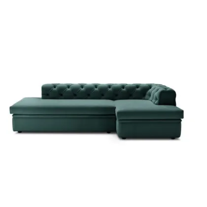 Zdjęcie Gustowna sofa rogowa z Włoch - cm.  260 x 136 x h 70