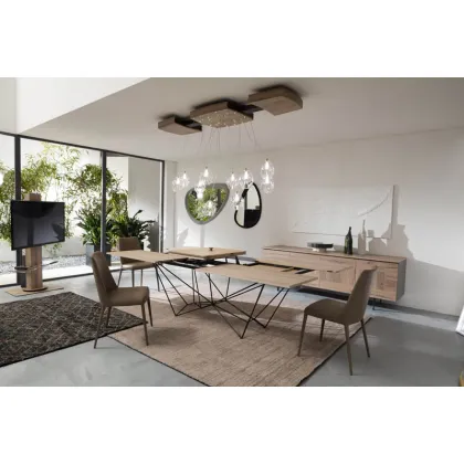 Zdjęcie Luksusowy, designerski, stół rozkładany do salonu - Ozzio