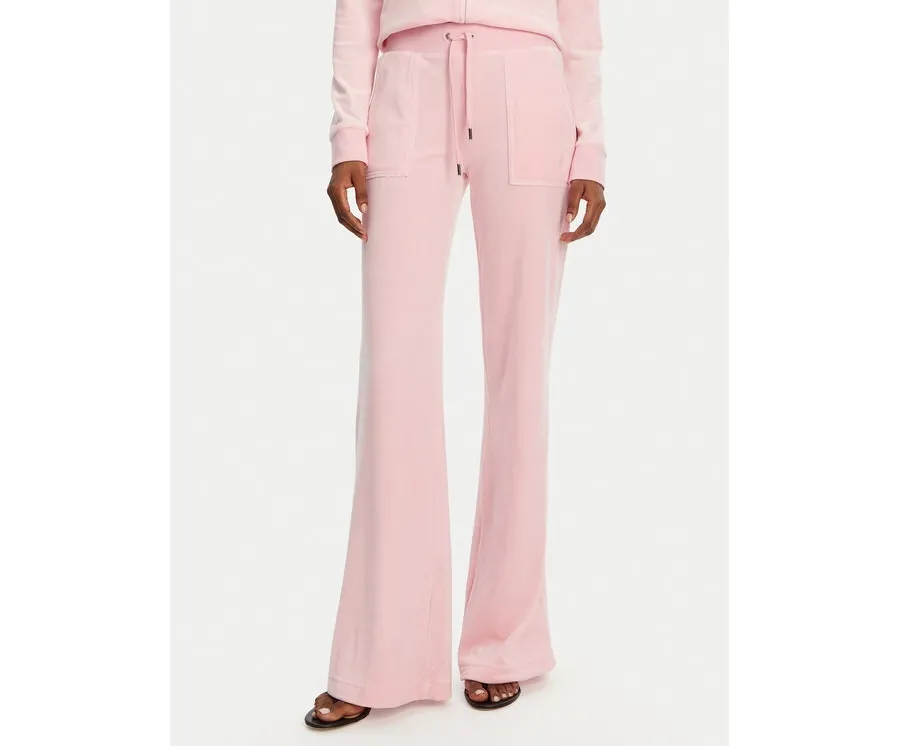 obrazek 1 Juicy Couture Spodnie dresowe Layla JCSEBJ001 Różowy Flared Leg