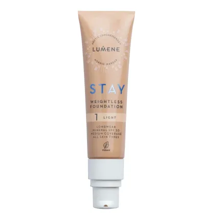 Zdjęcie Lumene Stay Lekki długotrwały podkład SPF30 1 Light light 30 ml