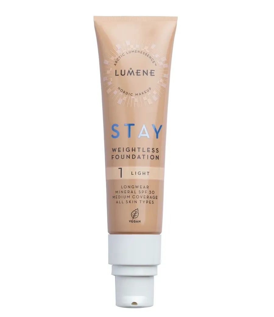 obrazek 1 Lumene Stay Lekki długotrwały podkład SPF30 1 Light  light 30 ml