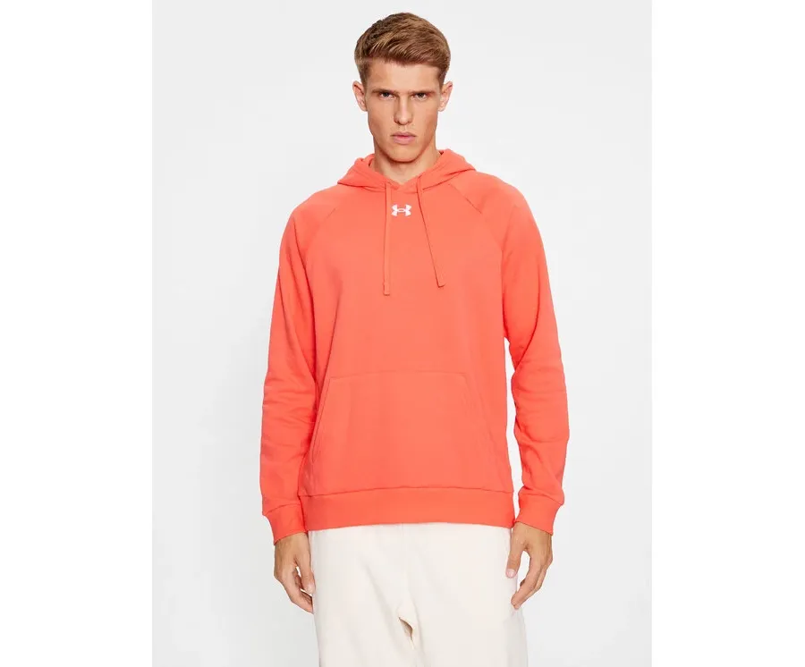obrazek 1 Under Armour Bluza Ua Rival Fleece Hoodie 1379757 Czerwony Loose Fit