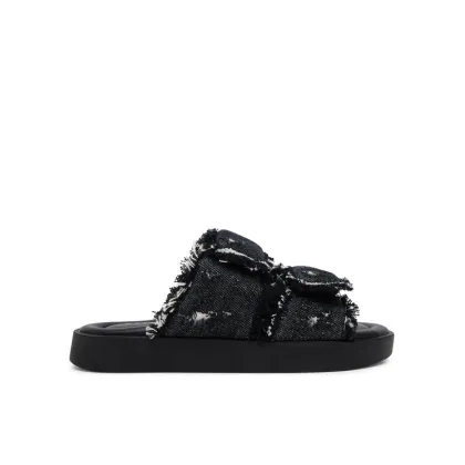 Zdjęcie Inuikii Klapki Classic Jeans Velcro 70104-143 Czarny