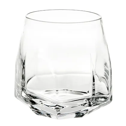 Zdjęcie Ekskluzywny zestaw dwóch szklanek do whisky old fashion w prezentowym opakowaniu z nowoczesnej unikatowej kolekcji Gemstone - Vista Alegre