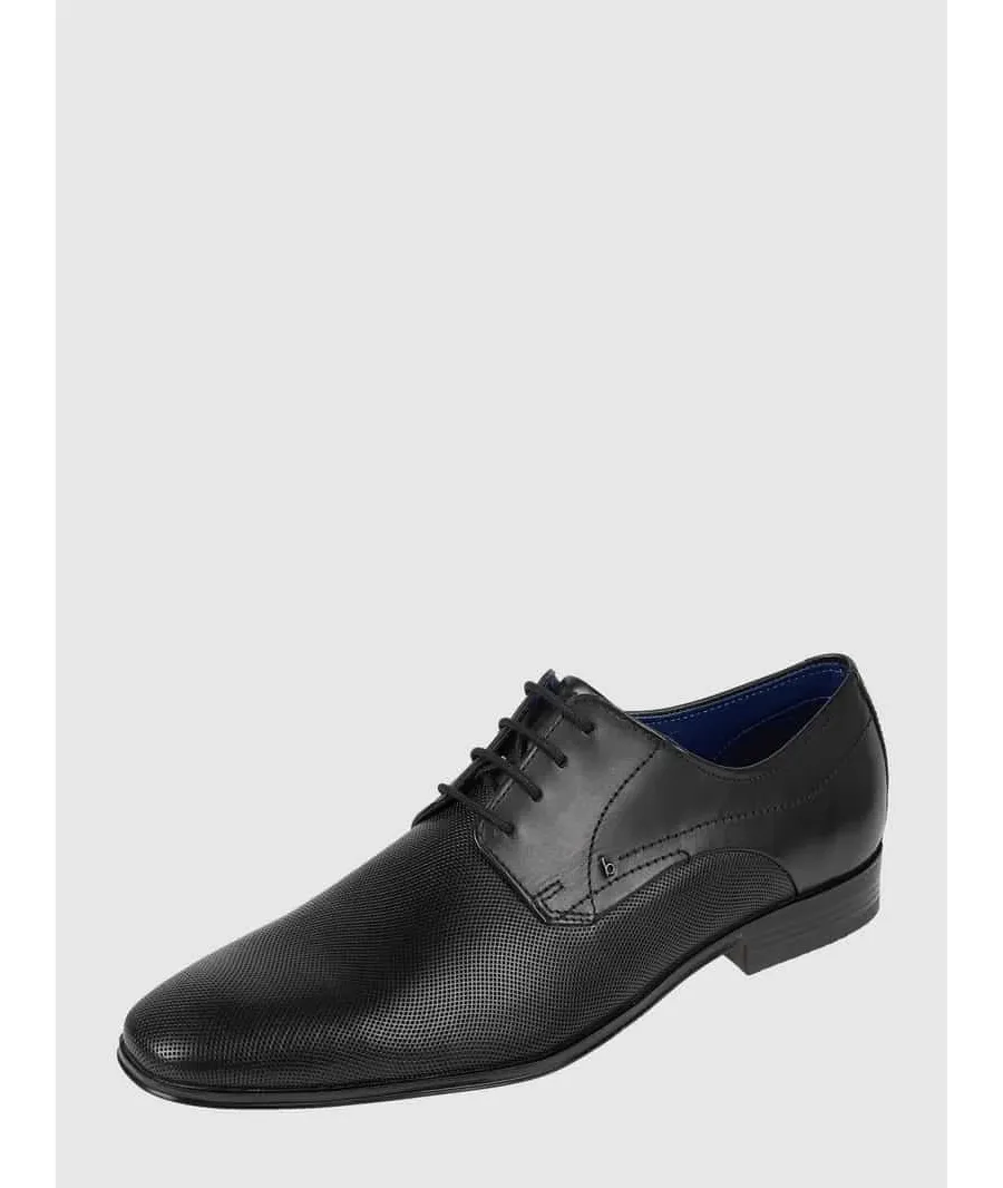 obrazek 1 Buty sznurowane ze skóry model ‘Mattia’