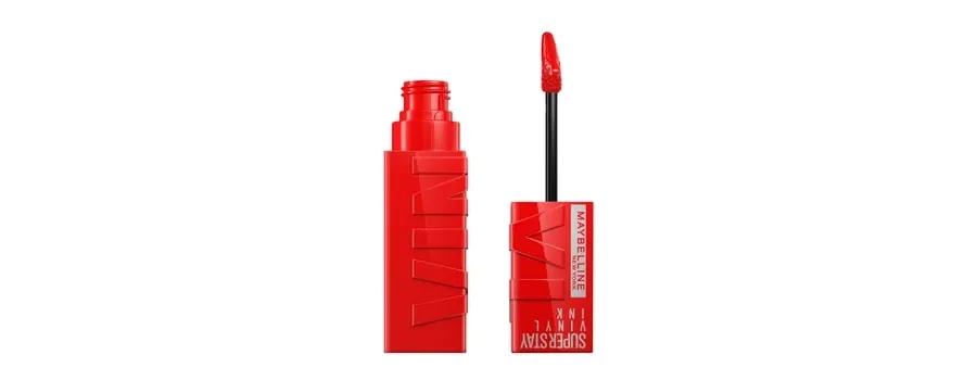 obrazek 1 Maybelline Super Stay Vinyl Ink Szminka 4.2 ml Nr. 25 - Red-Hot