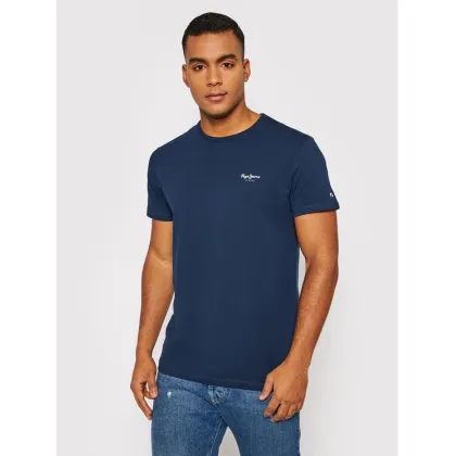 Zdjęcie Pepe Jeans T-Shirt Original Basic 3 N PM508212 Granatowy Slim Fit